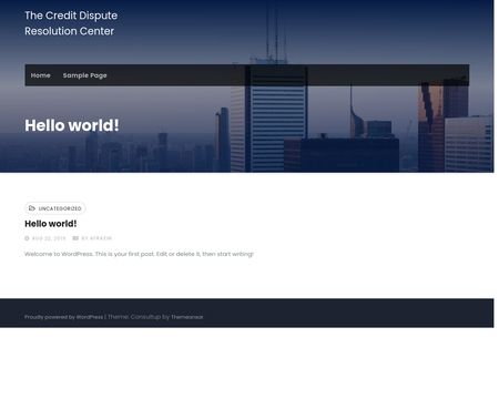 website thubmnail of Credit Dispute Center