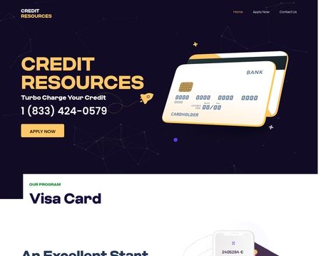 website thubmnail of Creditresources.ca