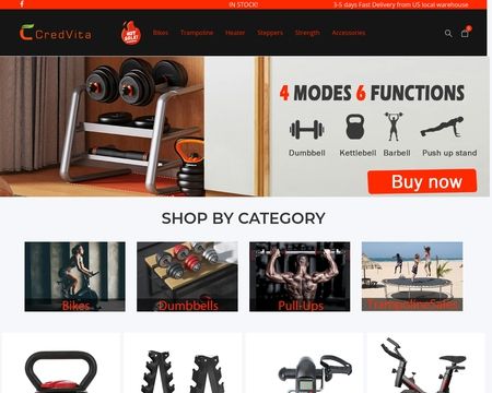 website thubmnail of Credivita