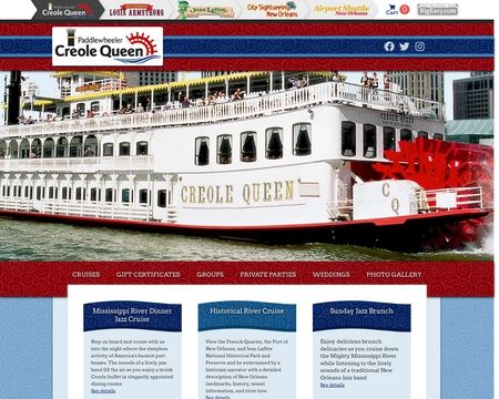 website thubmnail of Creole Queen