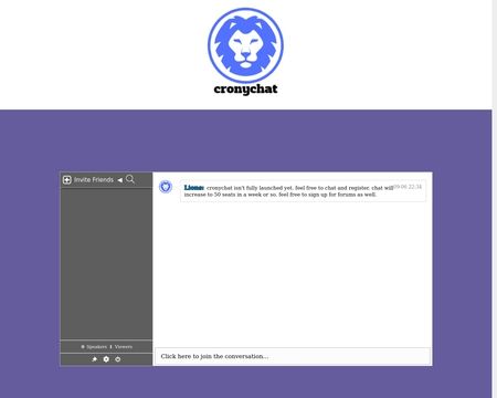 website thubmnail of Cronychat.net