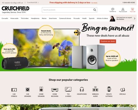 crutchfield scratch and dent speakers