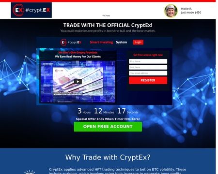 website thubmnail of CryptEx