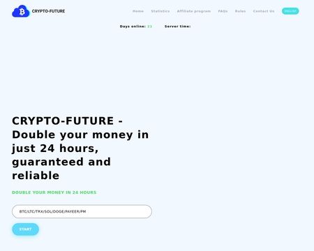 website thubmnail of Crypto-future.ltd
