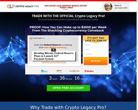 website thubmnail of Crypto-legacy-pro