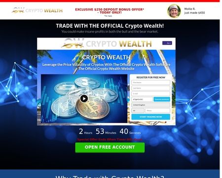 website thubmnail of Crypto Wealth