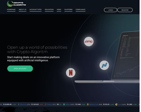 website thubmnail of Cryptoalgoritm