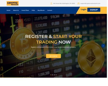 website thubmnail of Cryptocreeknetwork