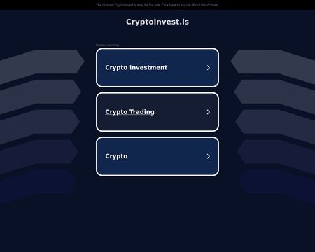 Cryptoinvest.is