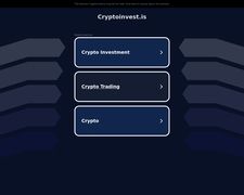 Thumbnail of Cryptoinvest.is