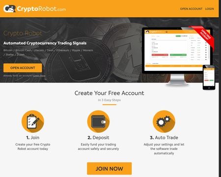 website thubmnail of Cryptorobot