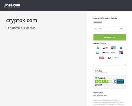 website thubmnail of Cryptox