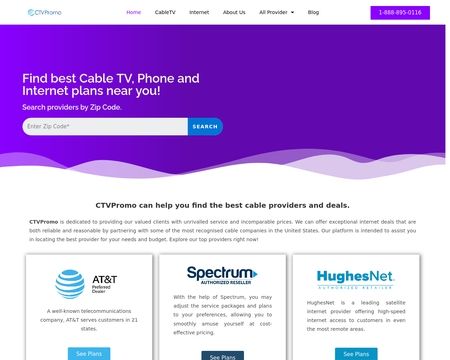 website thubmnail of Ctvpromo