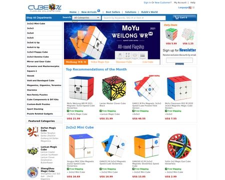 website thubmnail of Cubezz