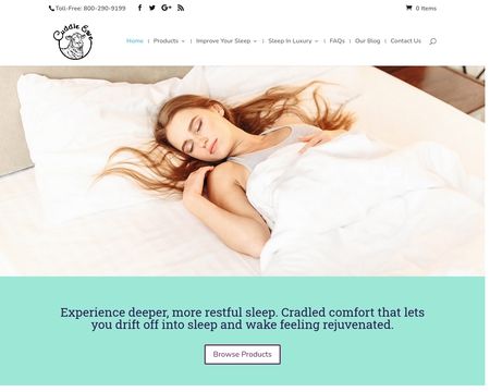 website thubmnail of Cuddle Ewe