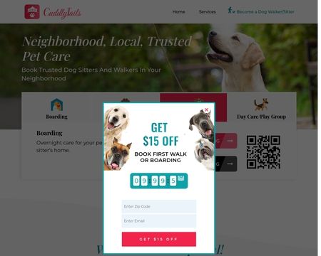 website thubmnail of Cuddly Tails