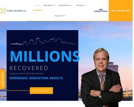 website thubmnail of Cuerialawfirm