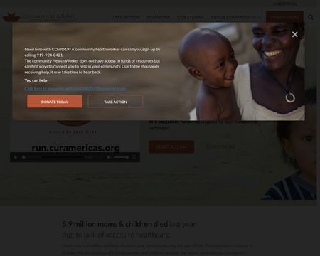website thubmnail of Curamericas