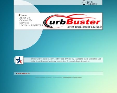 website thubmnail of Curb Buster