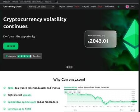 website thubmnail of Currency