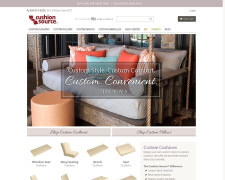 website thubmnail of Cushion Source