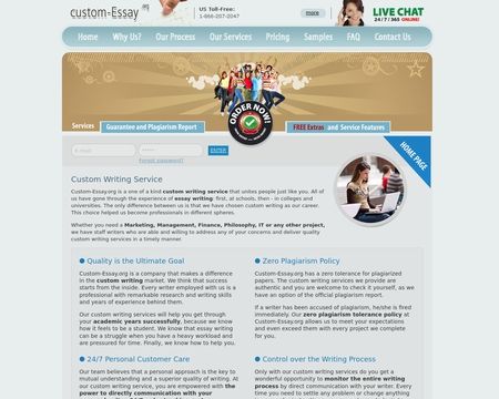 website thubmnail of Custom-essay.org