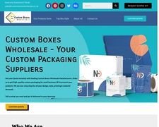 Thumbnail of Customboxeswholesale.co.uk