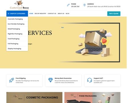 website thubmnail of Customized Box US