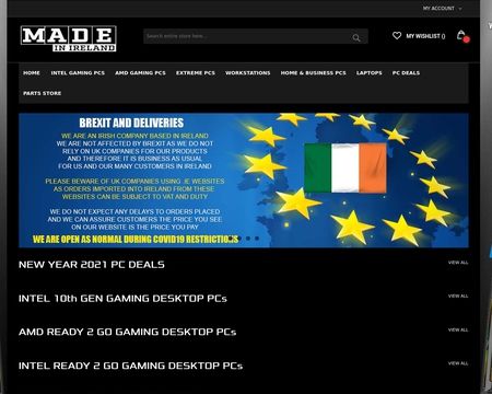 website thubmnail of CustomPC.ie