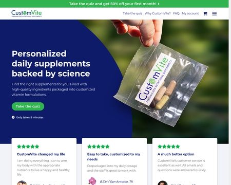 website thubmnail of Custom Vite