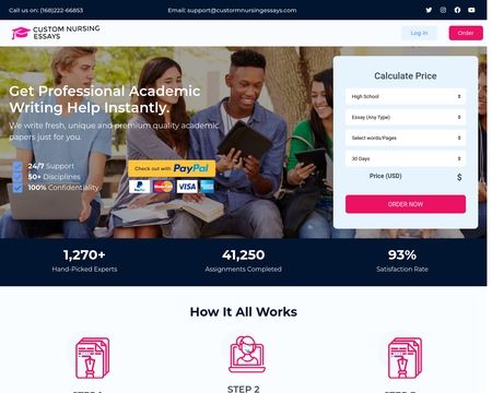 website thubmnail of Custormnursingessays