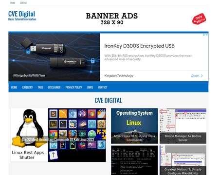 website thubmnail of Cve.digital
