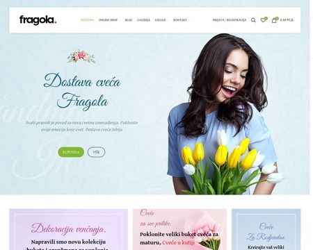 website thubmnail of Cvecarafragola.info
