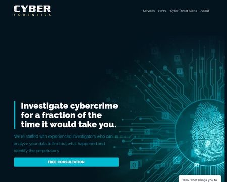 website thubmnail of Cyber Forensics