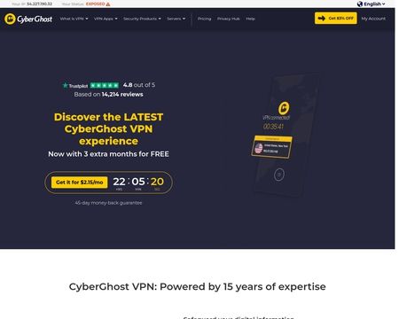 website thubmnail of Cyber Ghost