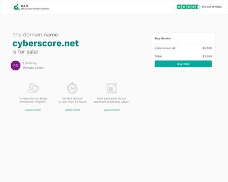 website thubmnail of Cyberscore.net