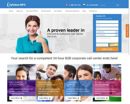 website thubmnail of CyfutureBPO