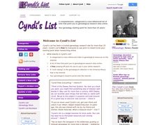 Thumbnail of Cyndi's List