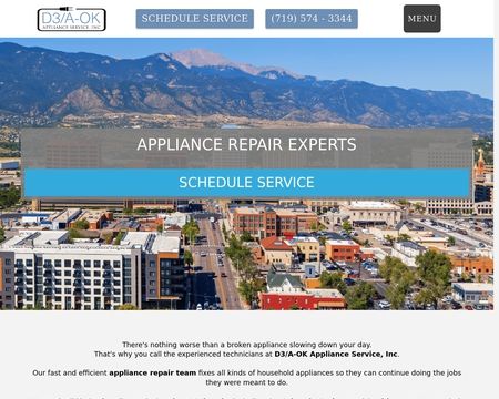 website thubmnail of D3appliance