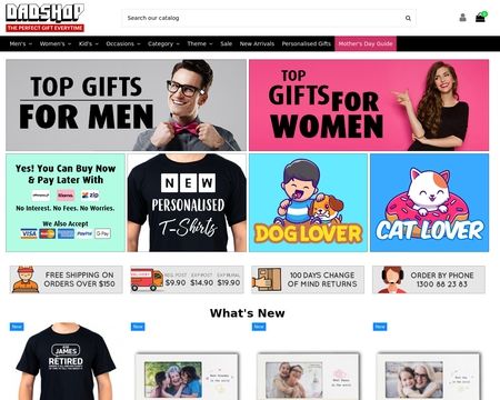 website thubmnail of Dadshop.com.au