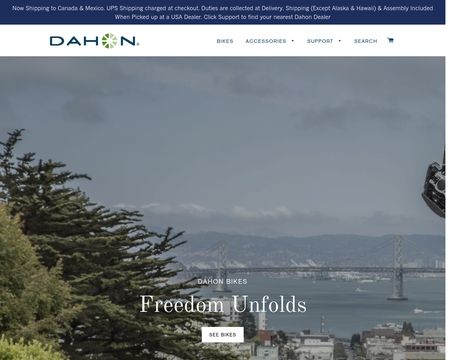 website thubmnail of Folding Bikes By DAHON