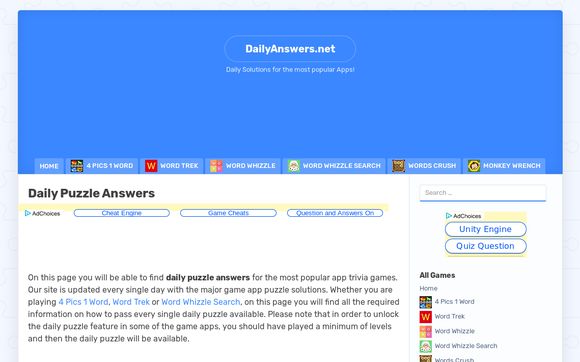 Thumbnail of Dailyanswers.net