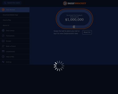 website thubmnail of Daily Bracket