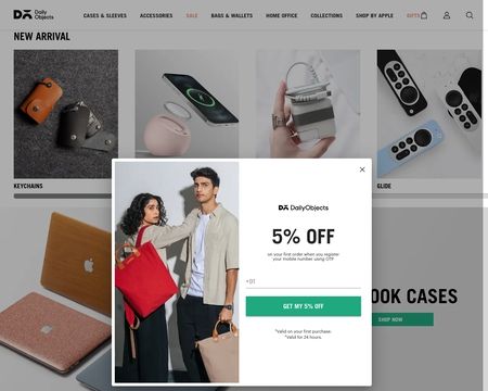 website thubmnail of Daily Objects