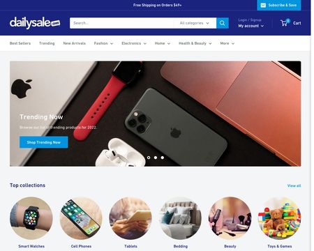 website thubmnail of Dailysale.com