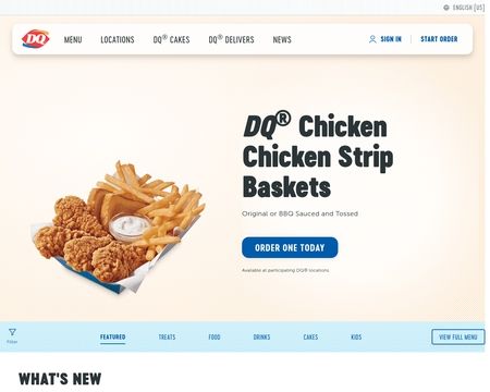 website thubmnail of Dairy Queen Grill and Chill