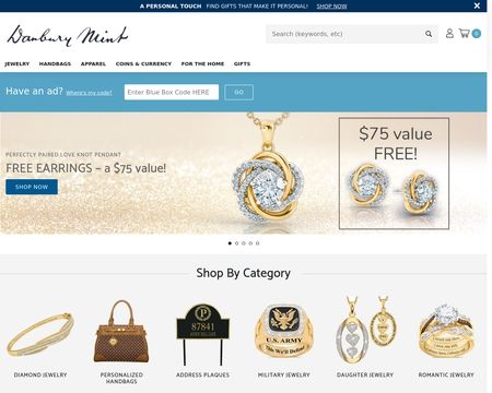 website thubmnail of DanburyMint