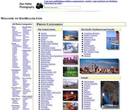 website thubmnail of Dan Heller's Stock Photography