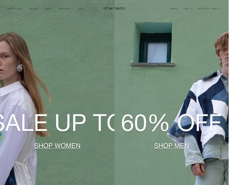 website thubmnail of D'aniello Boutique