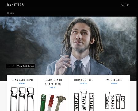 website thubmnail of DankTips